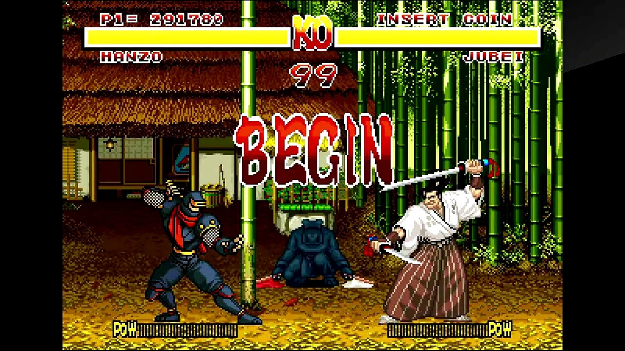 Samurai Shodown (PlayStation 4) Arcade as Hanzo