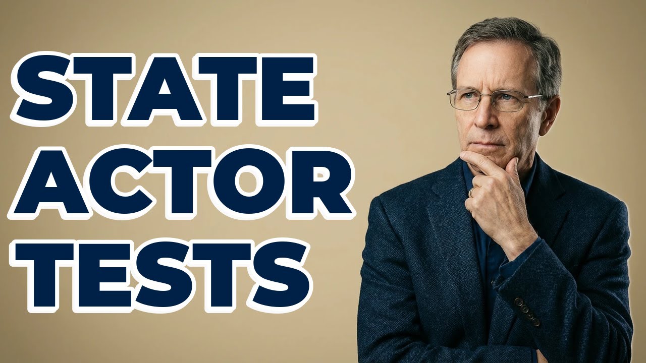 What Are the Tests for Identifying a State Actor?