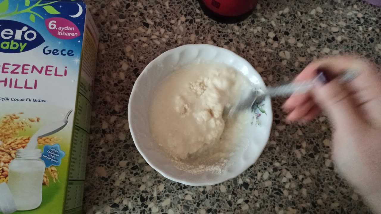 Hero Baby Sütlü Rezeneli Kaşık Mama Nasıl Hazırlanır?