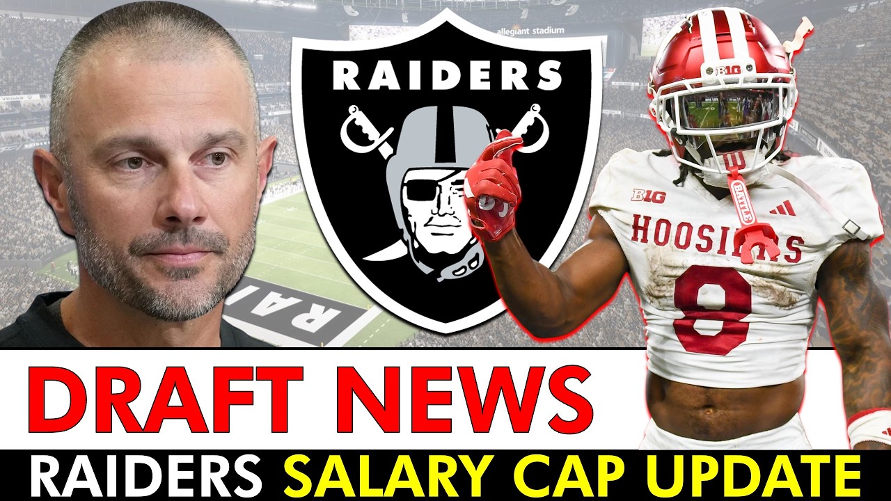 Las Vegas Raiders Draft News + Raiders Salary Cap Update After 1st Week Of NFL Free Agency