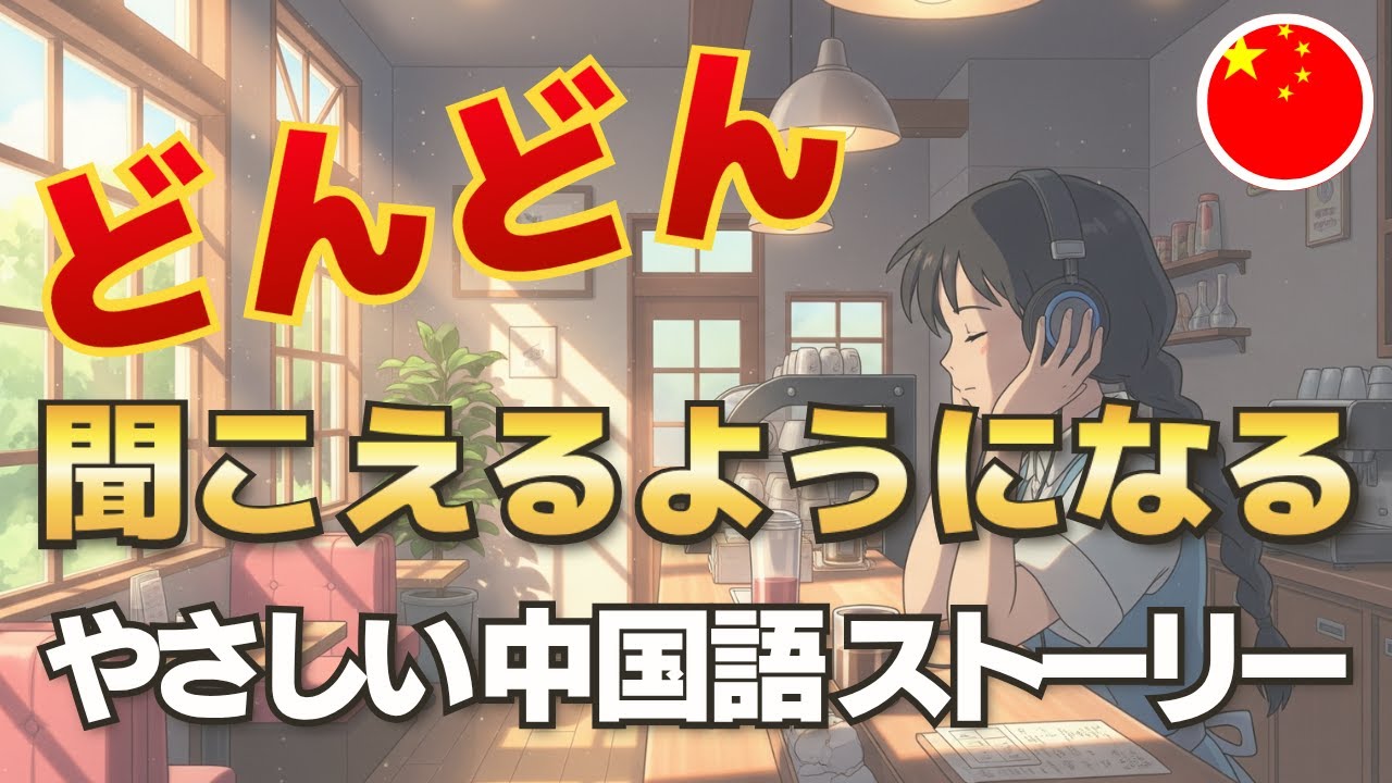 【中国語リスニング】どんどん聞き取れる！やさしいストーリーで始める魔法の学習法