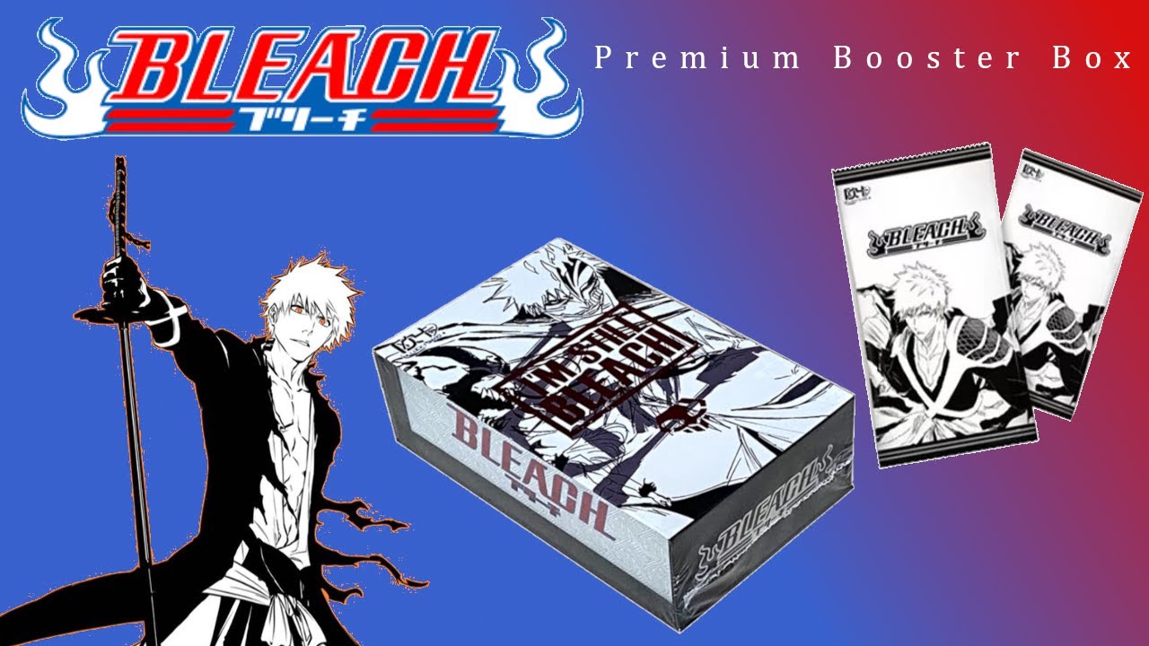 Opening a Premium Bleach Booster Box | Pulled a nice numbered card