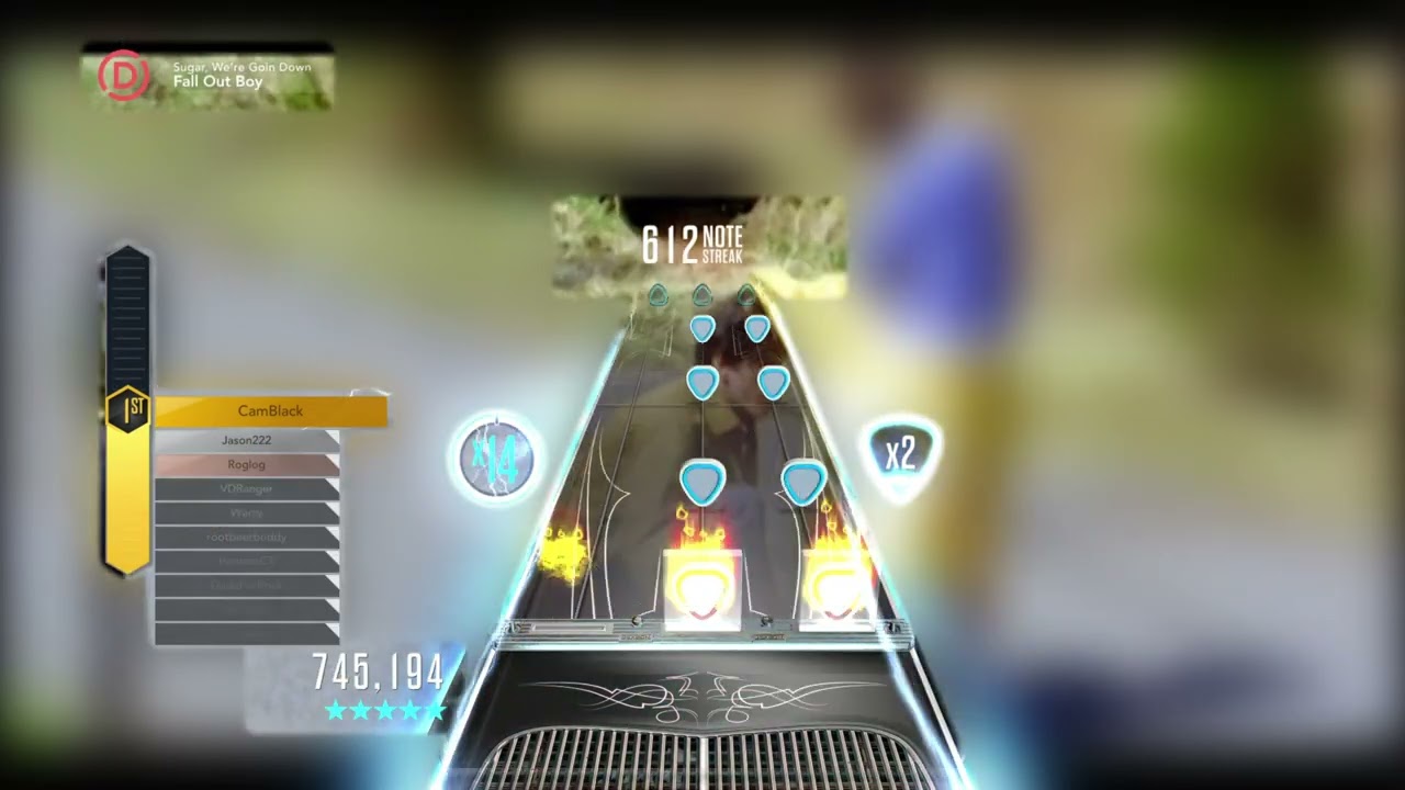 [GHTV Reloaded] Fall Out Boy - Sugar, We're Goin Down (100% FC)
