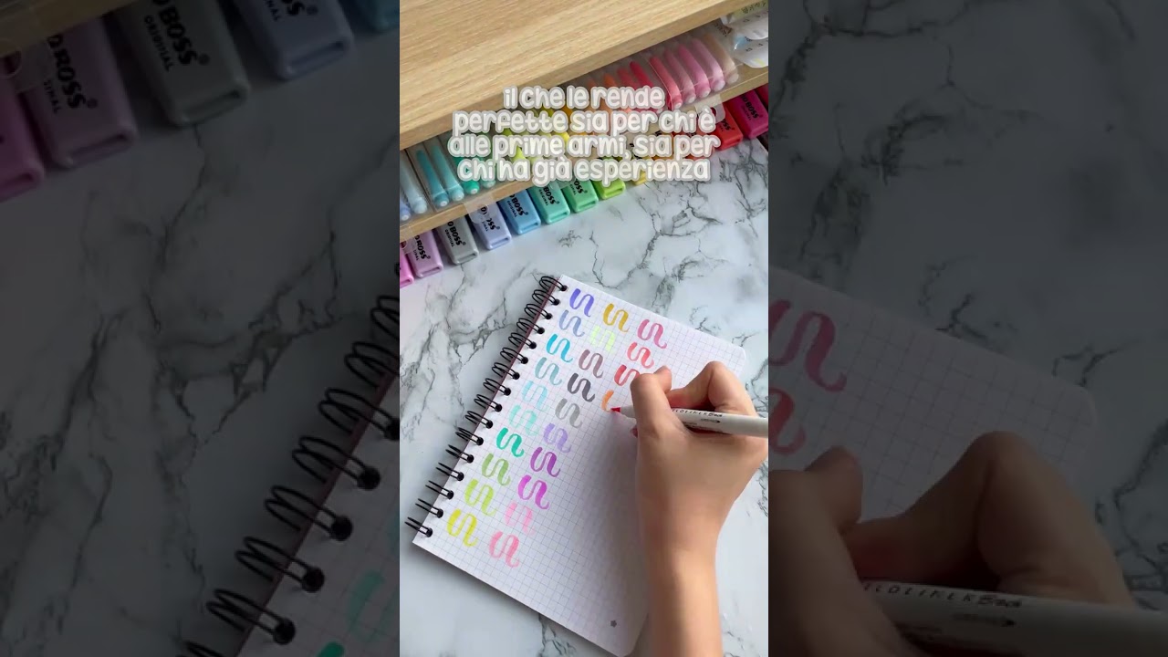 My favorite brush pens: Zebra Mildliners