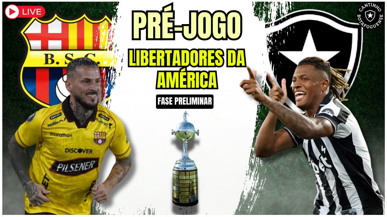 ⚽ PRÉ-JOGO LIBERTADORES | BOTAFOGO PRECISARÁ JOGAR MUITA BOLA