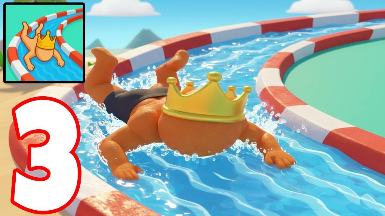 Aquapark.IO - Gameplay All Levels Walkthrough Part 3 New Characters/New Update -  (ANdroid/ios)