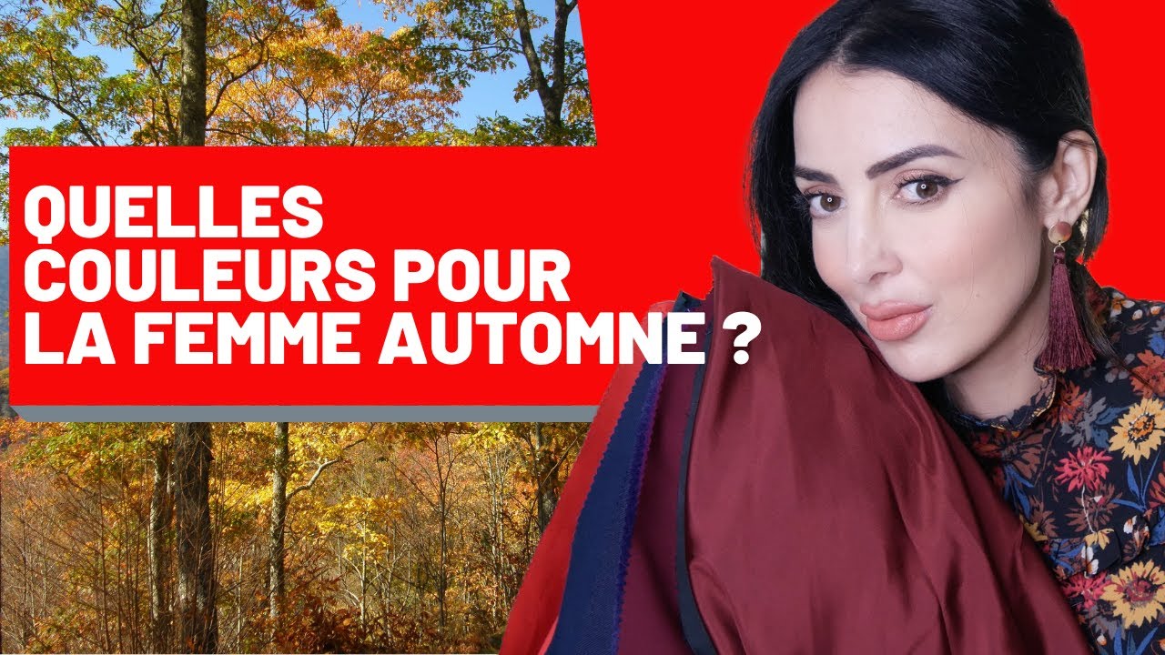 Femme Automne : Comment trouver ses couleurs ?  Colorimétrie de Girlboss  Conseil en image