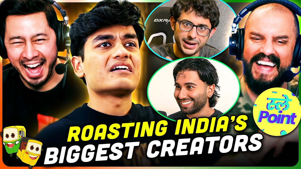 SLAYY POINT - Meeting India's Biggest YouTubers To Troll Them Reaction!