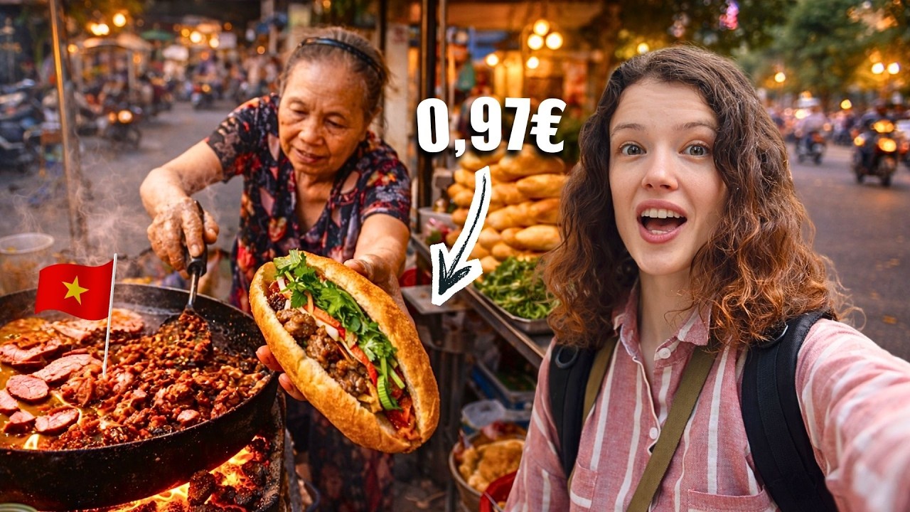 Avec 1€, on mange quoi au Vietnam ? 😱🇻🇳