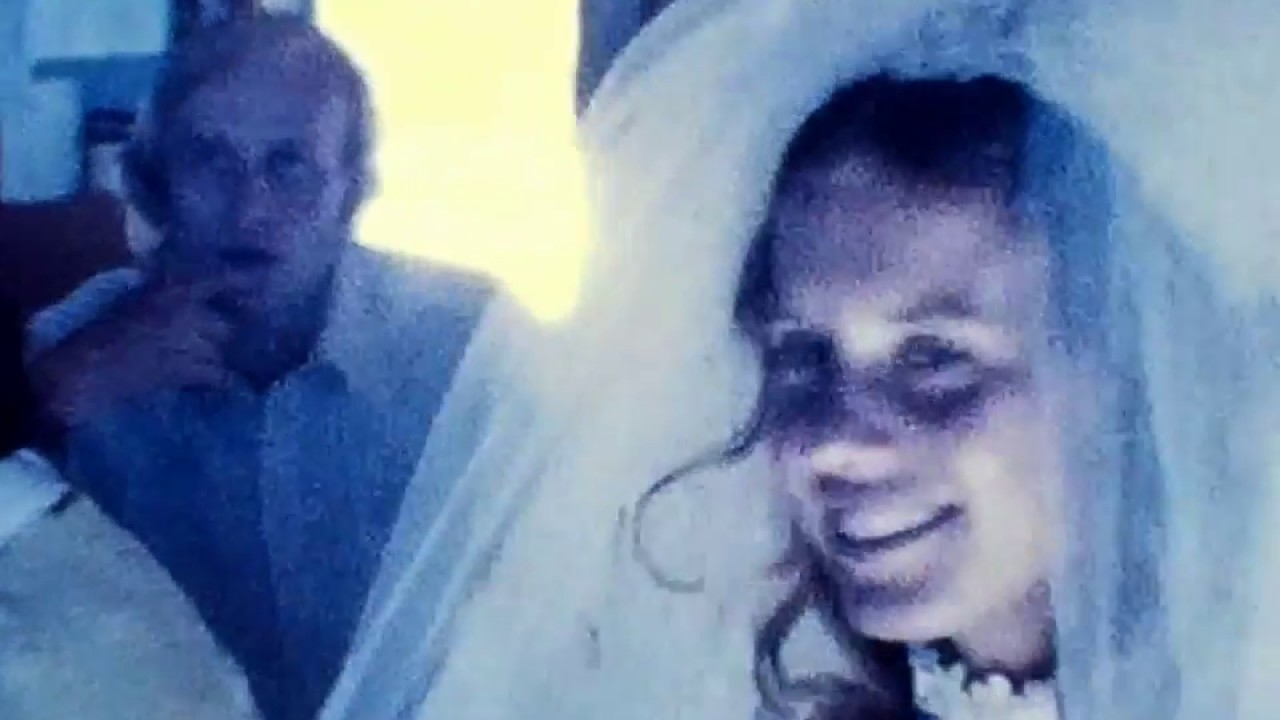 Early 1970's Film 8mm Home Movie Footage: Outdoor Wedding