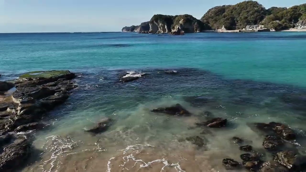 海岸でFPV！