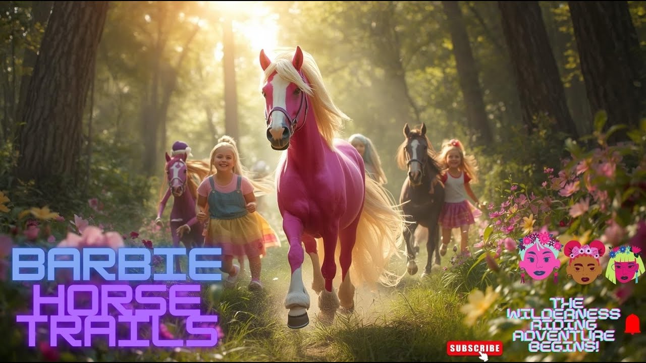 BARBIE HORSE TRAILS – THE WILDERNESS RIDING ADVENTURE BEGINS!