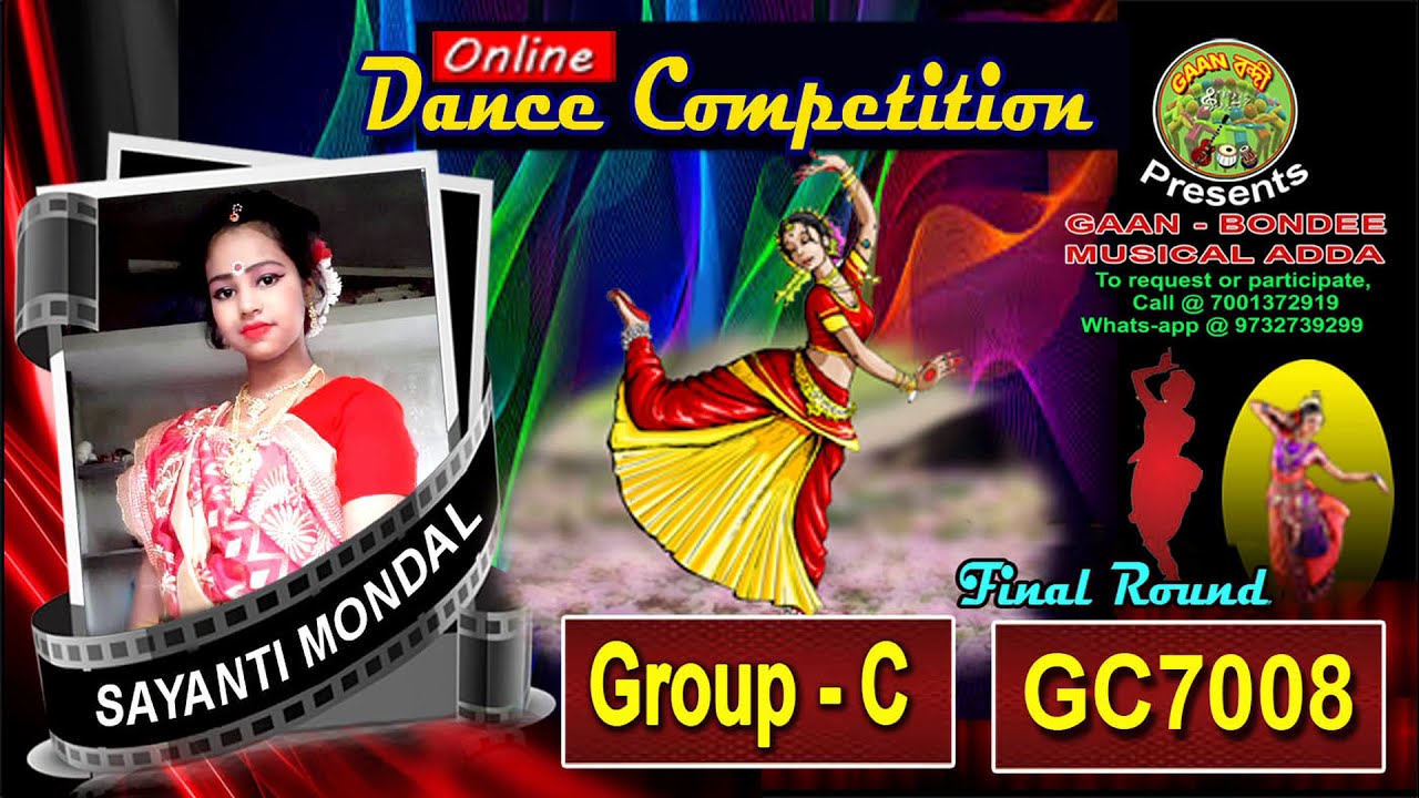 Sayanti Mondal || Final Round || Dance Competition || Gaan-Bondee
