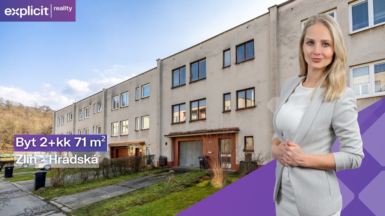 Kateřina Šulcová - Prodej bytu 2+kk 71m², Hradská, Zlín