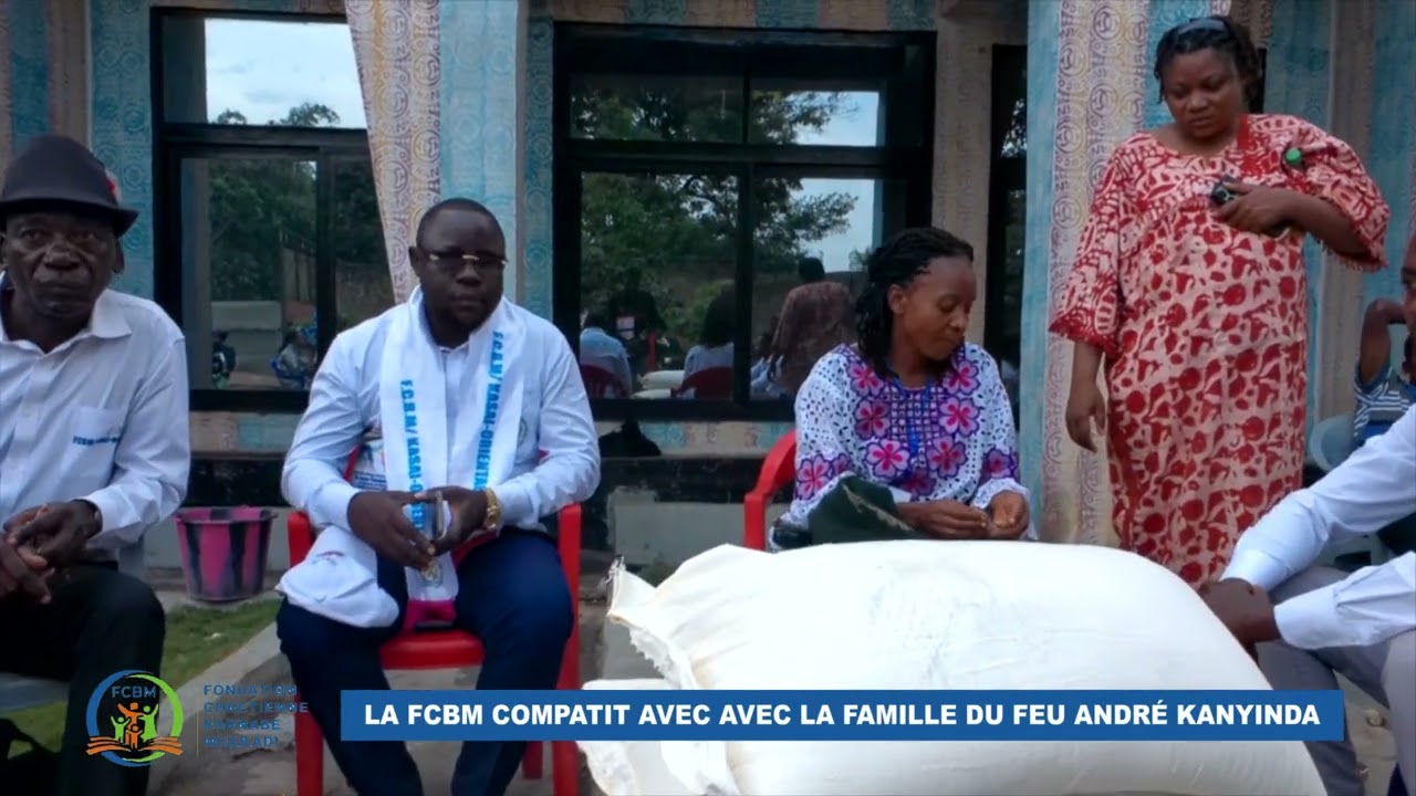 Kasaï Oriental: La FCBM compatit avec la famille du feu André Kanyinda