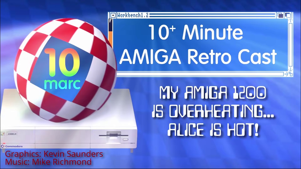 Моя Amiga 1200 перегревается... Алиса ОЧЕНЬ горячая!