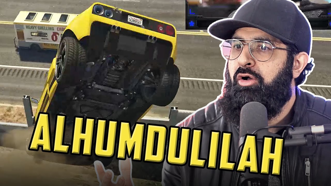 EACH CRASH= 1 DHIKR || GTA 5 CHALLENGE
