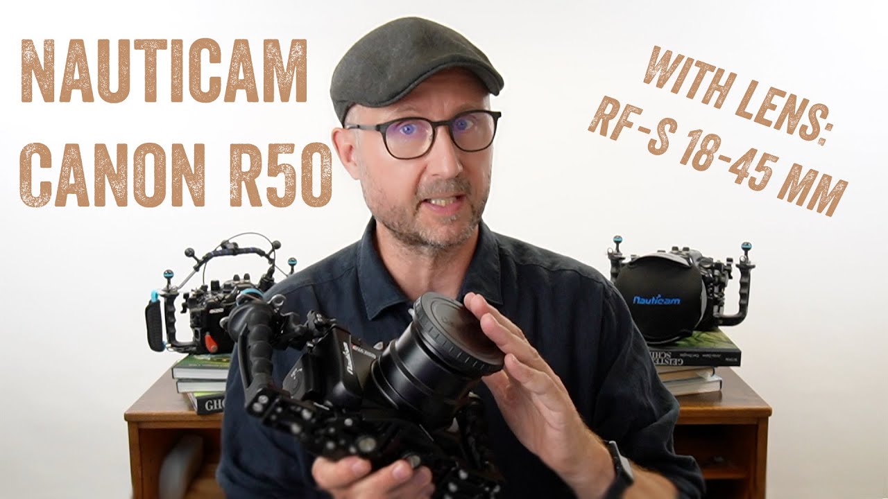 Nauticam housing for Canon R50 mirrorless camera