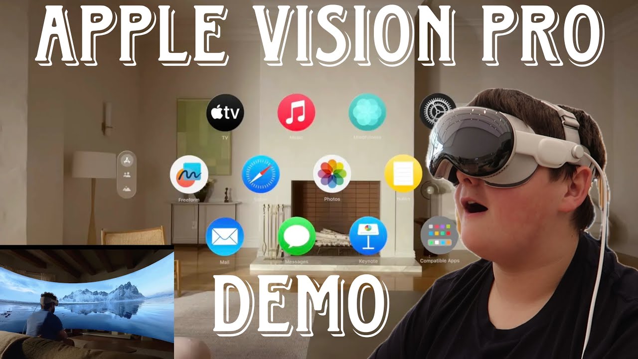 Apple Vision Pro Demo