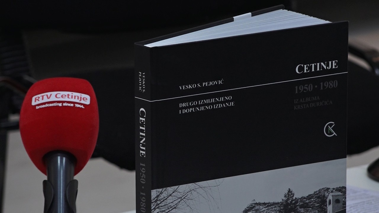 RTV Cetinje - Predstavljena monografija 