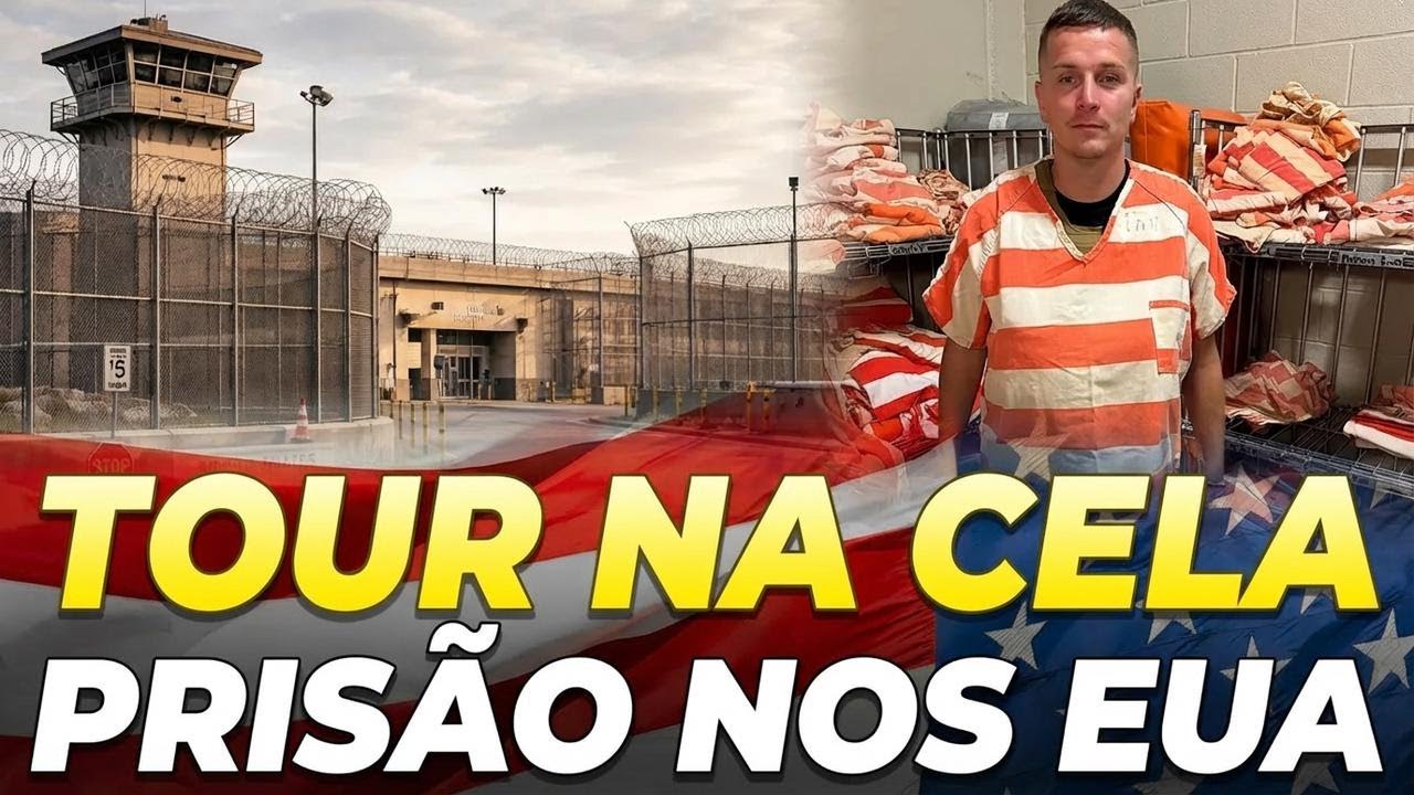 Tour por dentro de uma prisão nos EUA