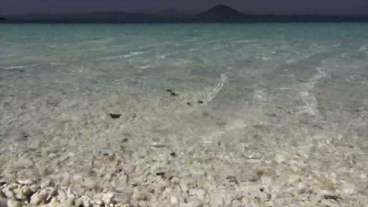 Nature ASMR- Pebble Beach at Udo Island, South Korea - No Music