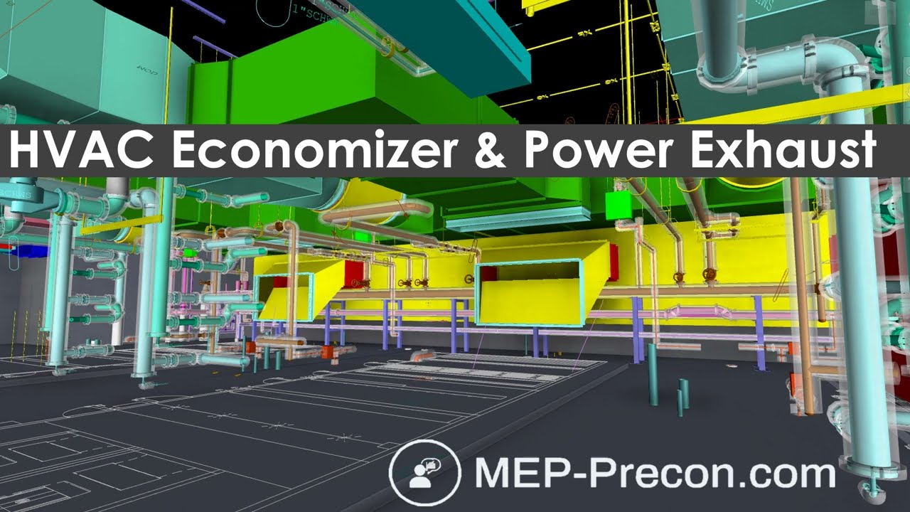 HVAC Economizer and Power Exhaust
