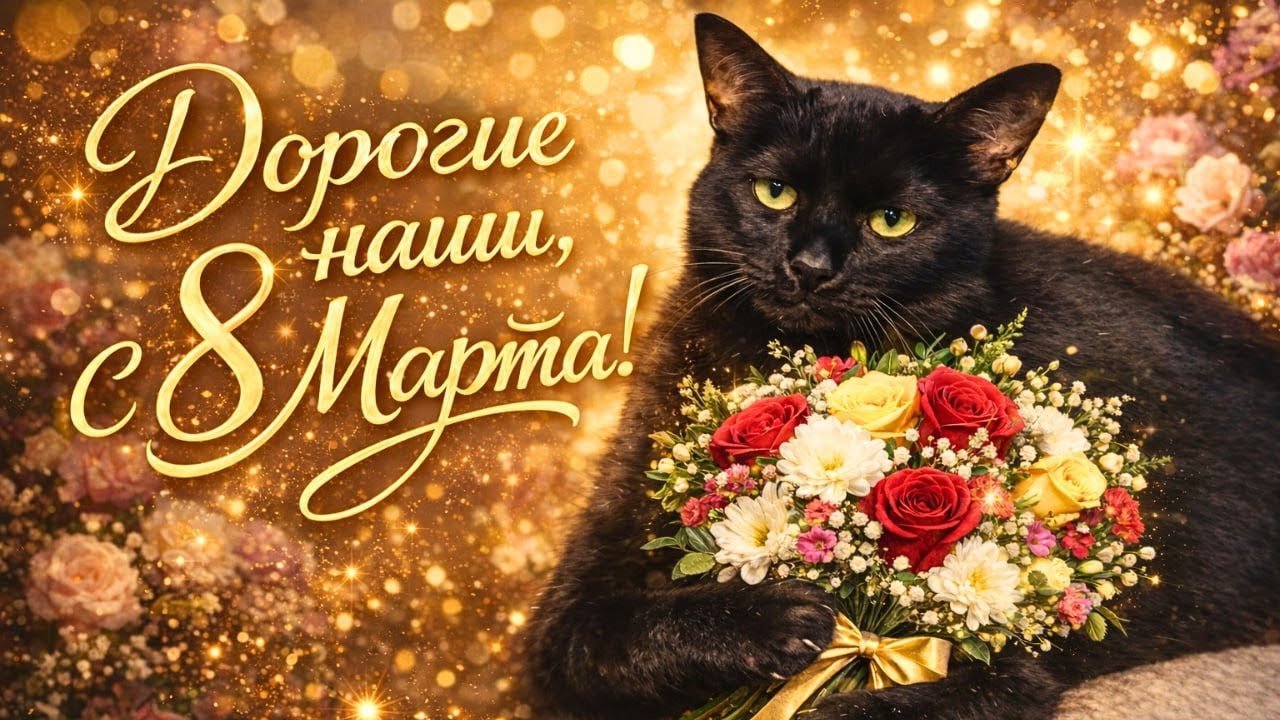 Дорогие наши с 8 Марта. 