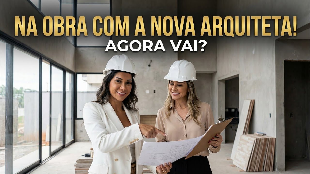 Na obra com a nova ARQUITETA #MairaCardi #Obra #Reforma #Arquitetura #Arquiteta