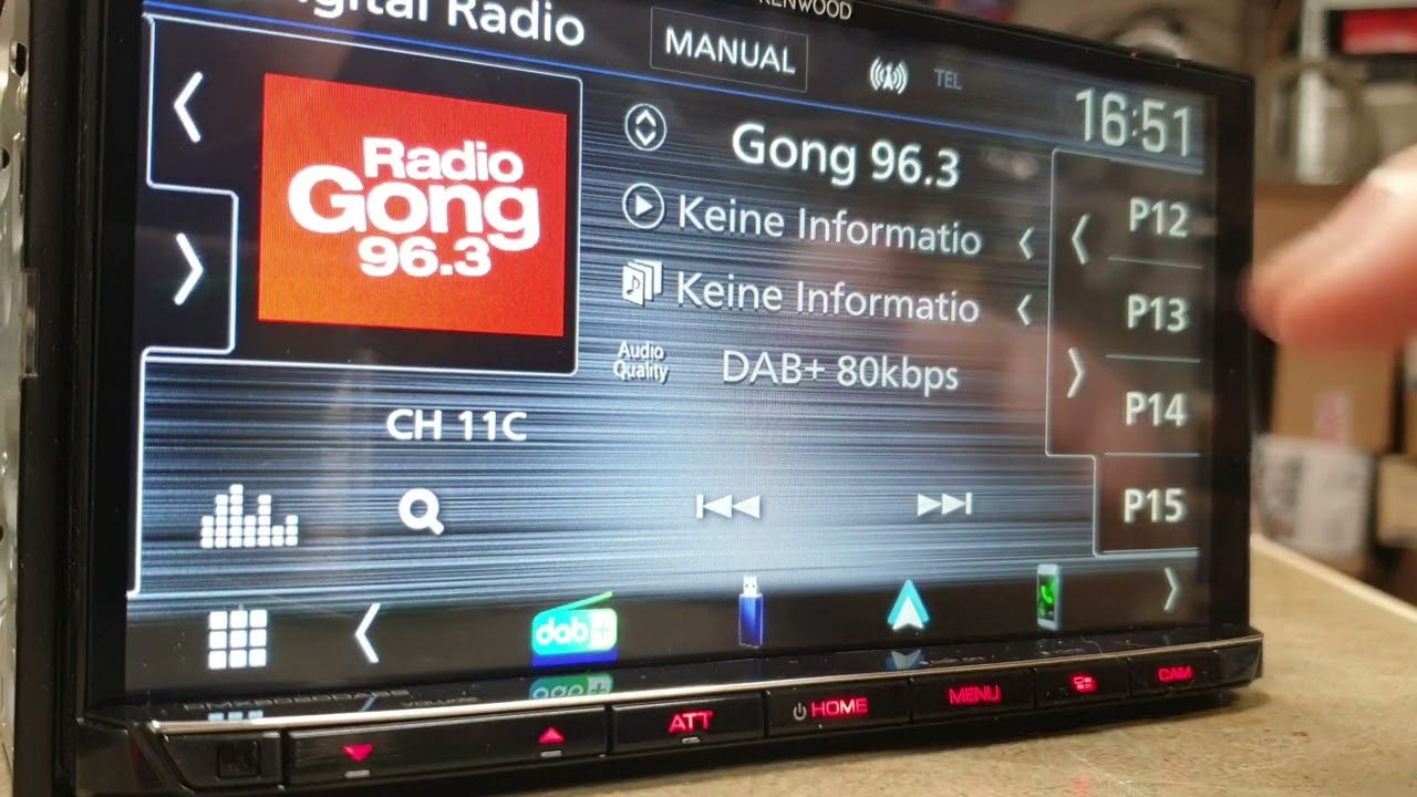 Kenwood DMX8020DABS Probleme mit DAB Empfang