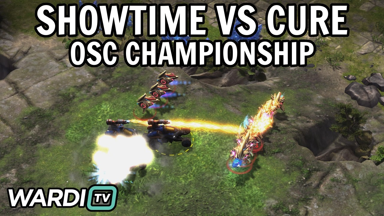 ShoWTimE vs Cure (PvT) - OSC Championship 13 Playoff Bracket [StarCraft 2]