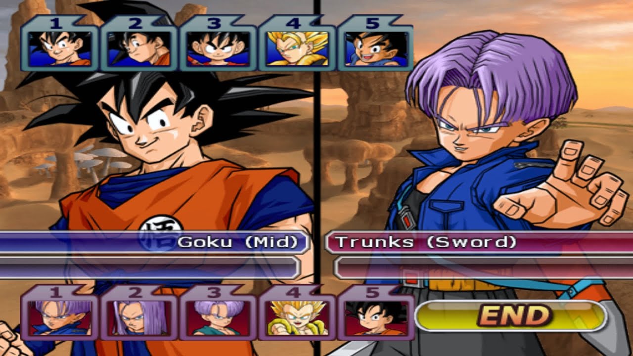 TEAM GOKU VS TEAM TRUNKS (COM VS COM) - Dragon Ball Z Budokai Tenkaichi 3