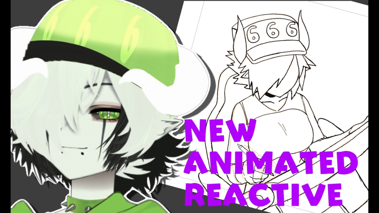 MAKING MY NEW ANIMATED REACTIVE FOR ART-RELATED STUFF! ART GRIND! [ART] +18