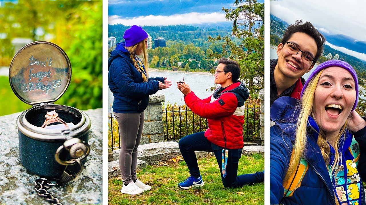 I'M ENGAGED!! Surprise Proposal Playing Pokémon Go