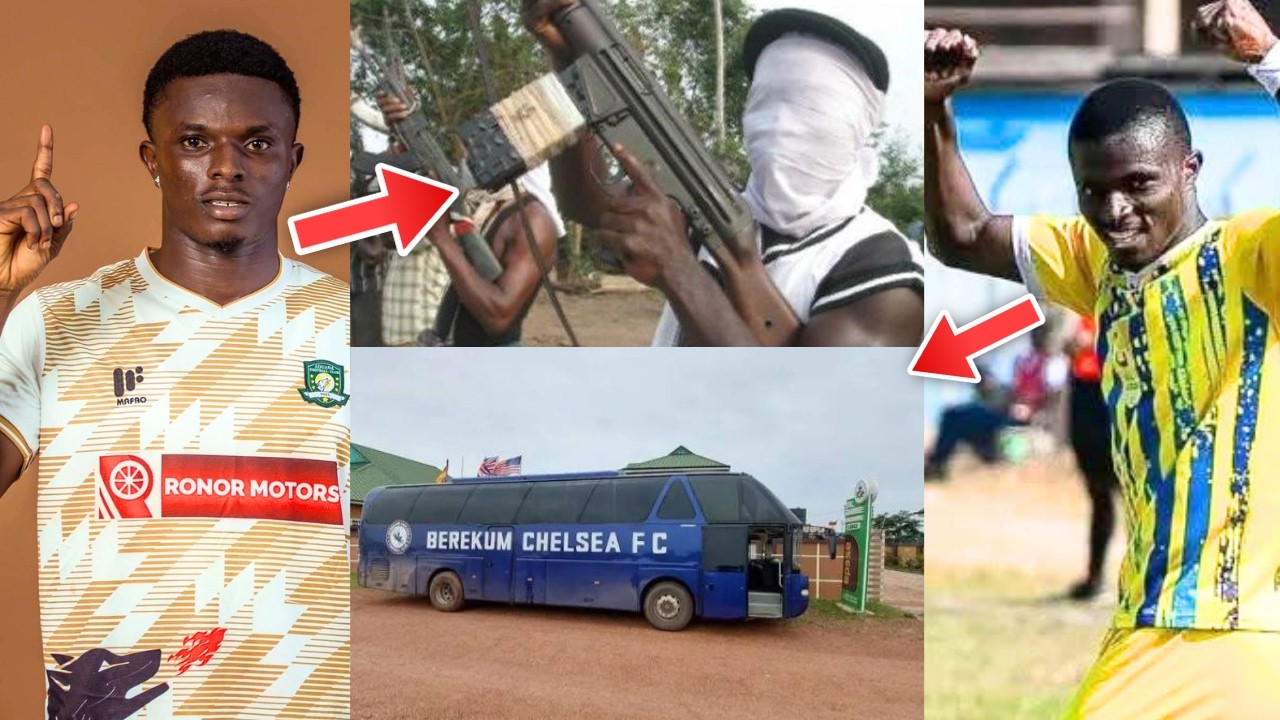 BEREKUM CHELSEA Player K!llɛd By Arm&pound;d R0bb&pound;rs After Football Match - FULL STORY