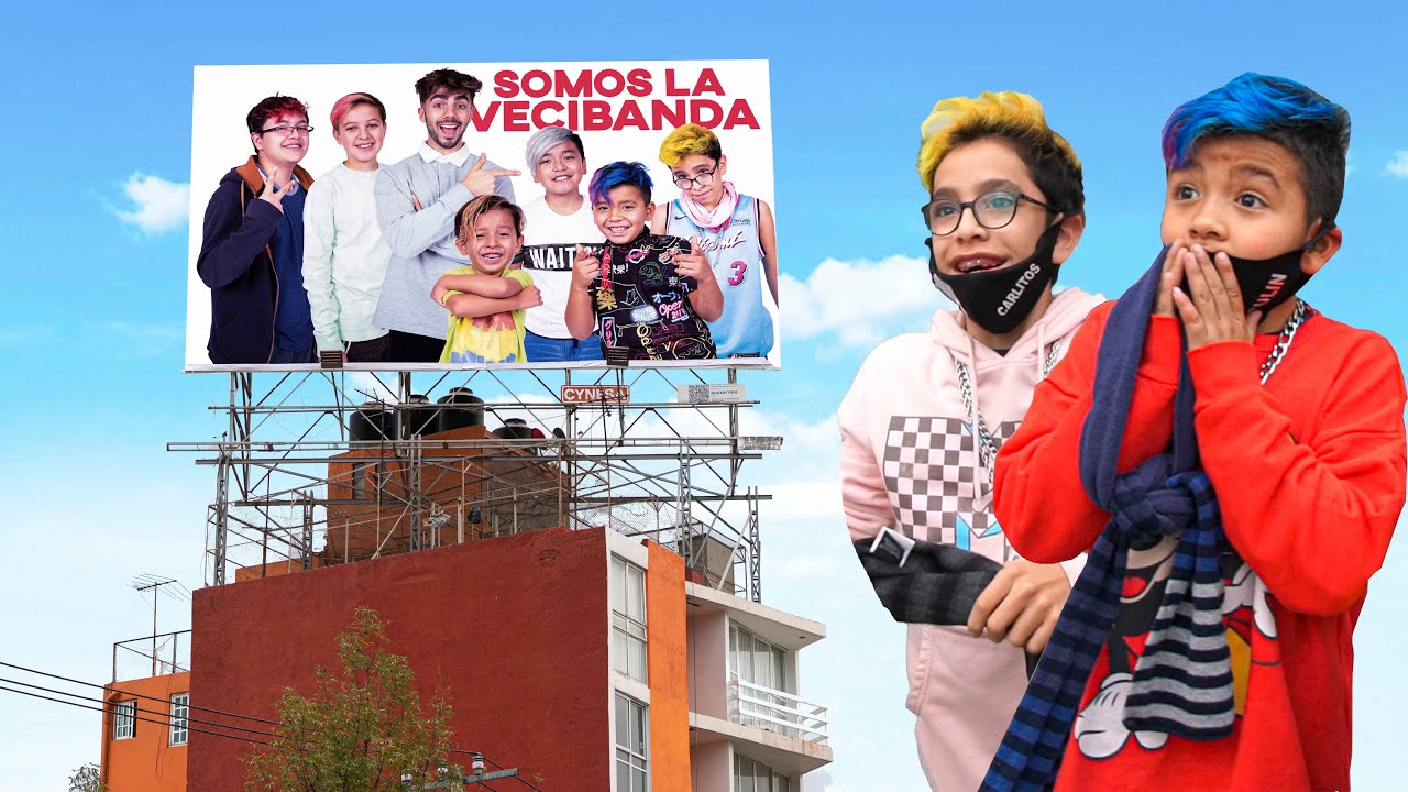 SORPRENDO A MIS VECINOS CON UN ANUNCIO ESPECTACULAR!
