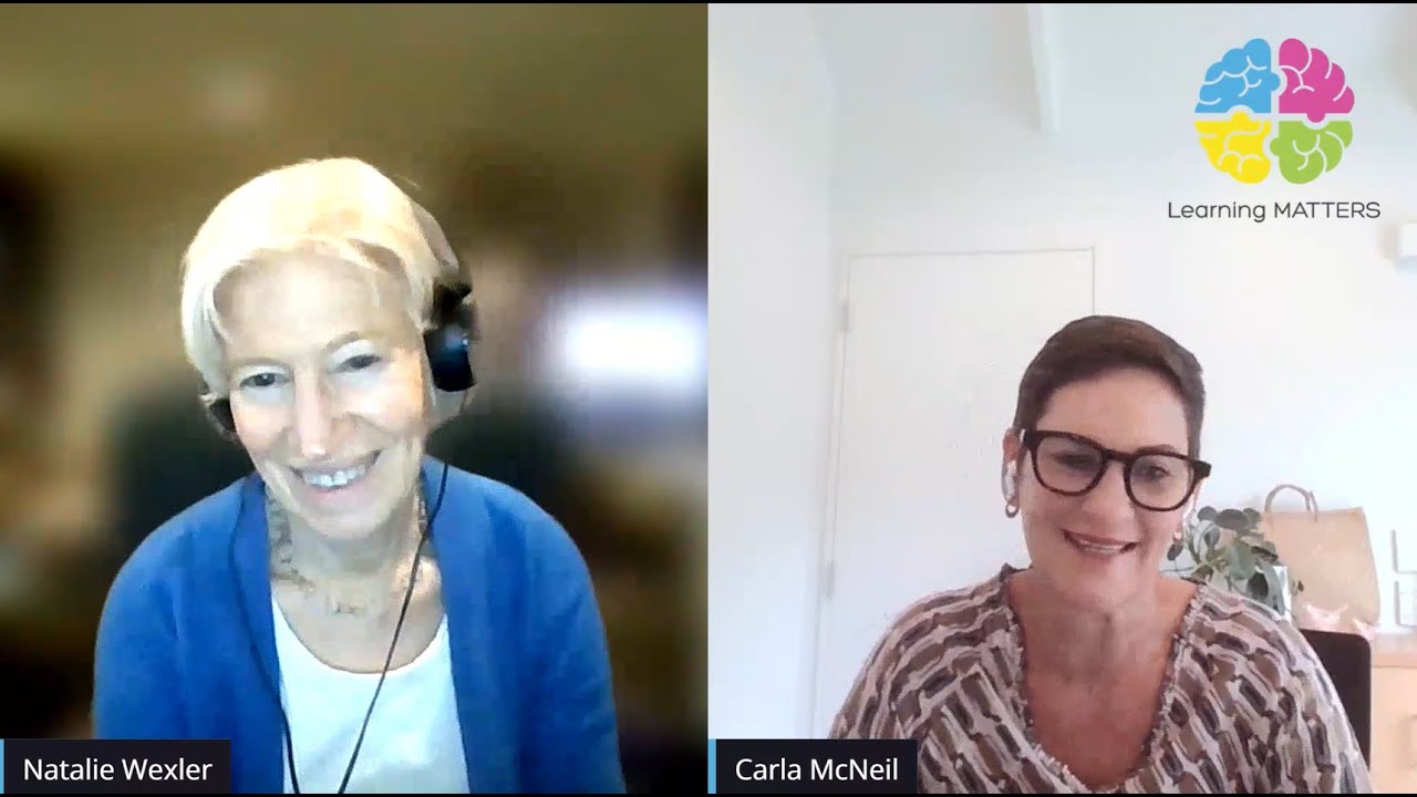 Learning MATTERS - Carla Chit Chats with Natalie Wexler