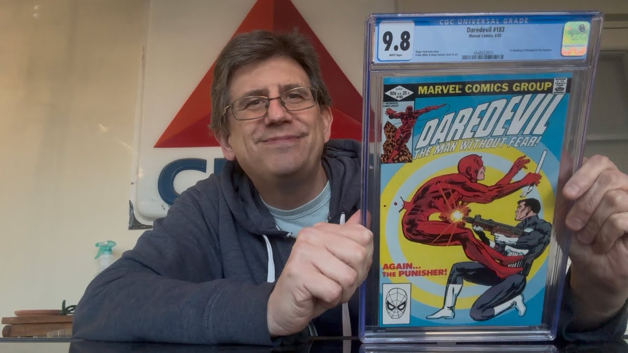 Some Daredevil CGC Graded Books