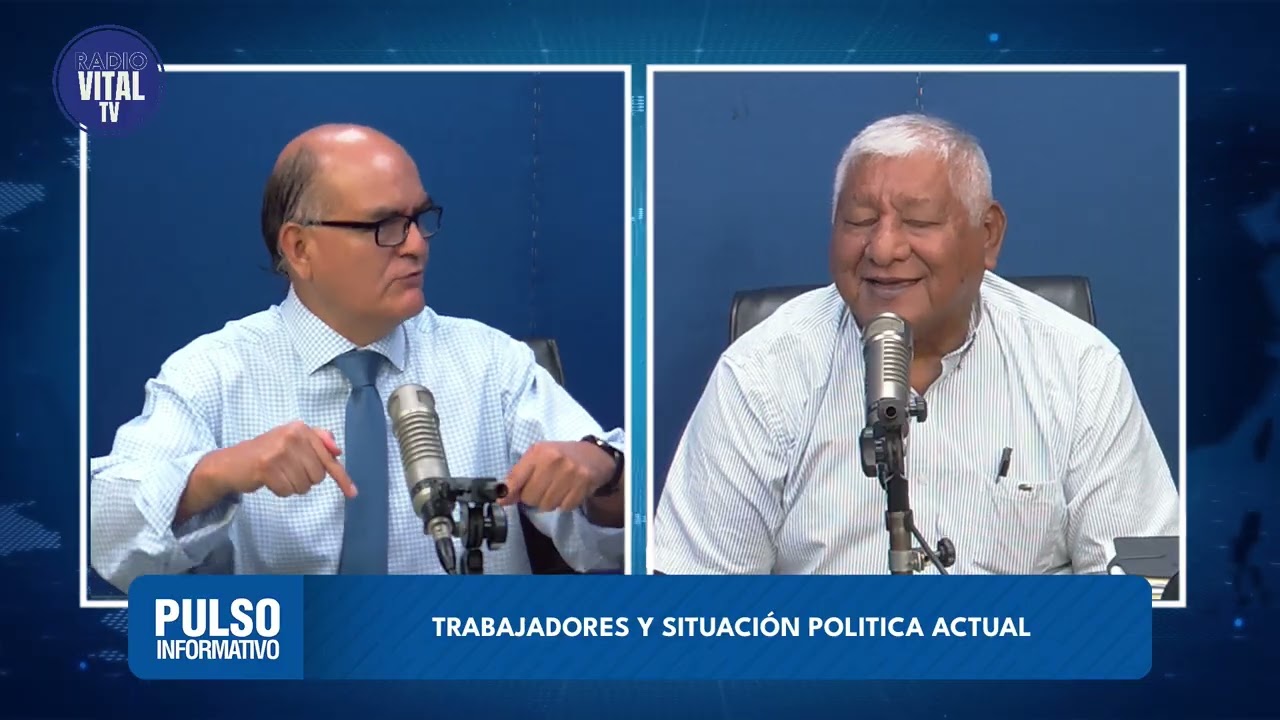 Programa Pulso Informativo - Invitado: Manuel Coronado - Secretario de Organización CGTP