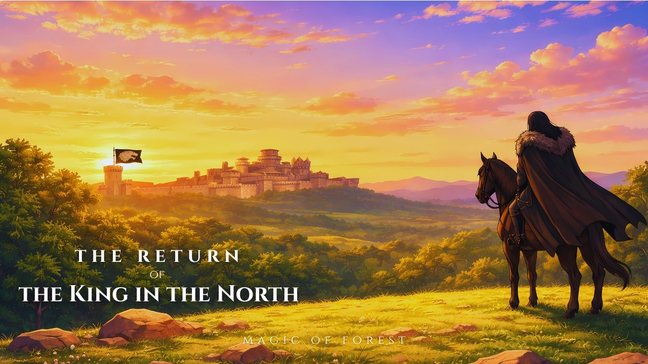 1 Hour Medieval Ambient Music  | Winterfell Inspired Fantasy Soundtrack for Study & Relaxation
