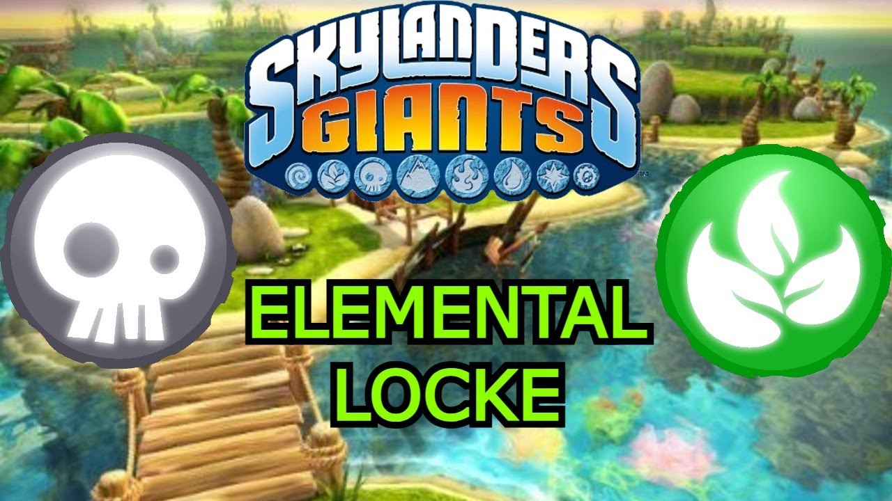 Skylanders Giants Elemental Locke Part 1 (Life & Undead) LIVE 🔴
