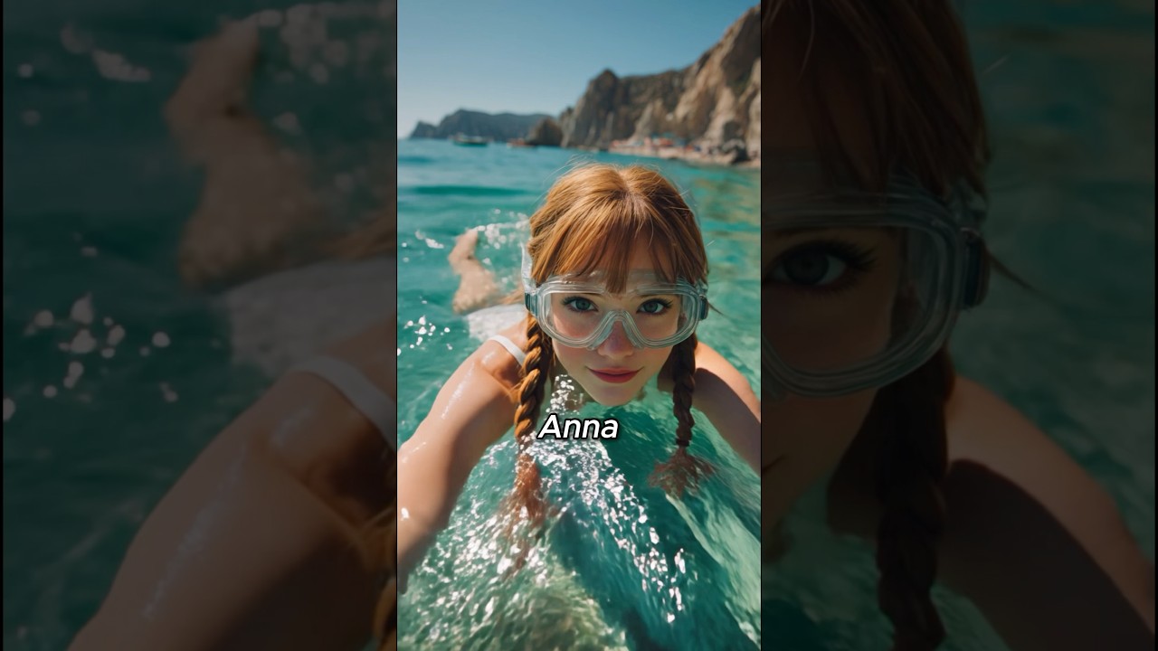 Disney Princesses at the Beach 🏖️ 