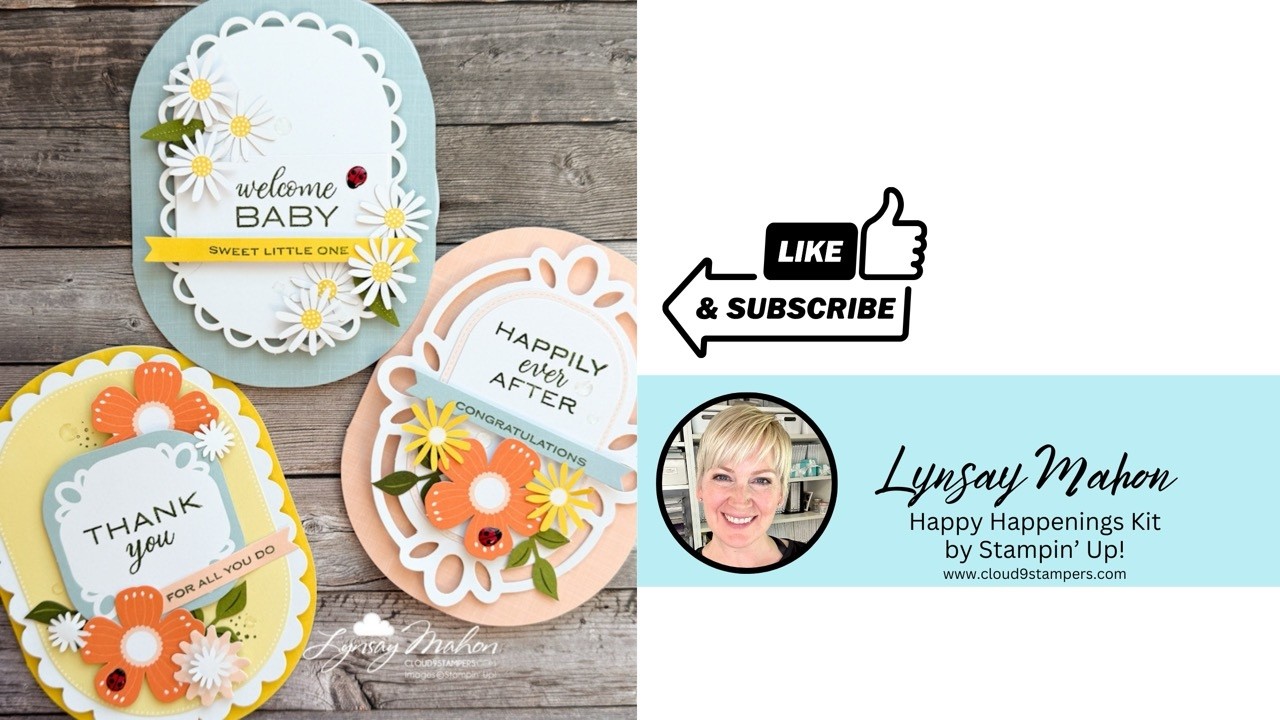 Happy Happenings Kit Tutorial | Step-by-Step Card Making with Stampin' Up!