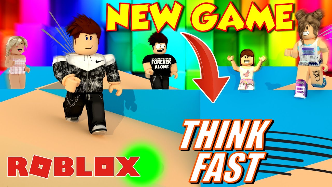 How to Play ROBLOX Think Fast - My New Roblox Game