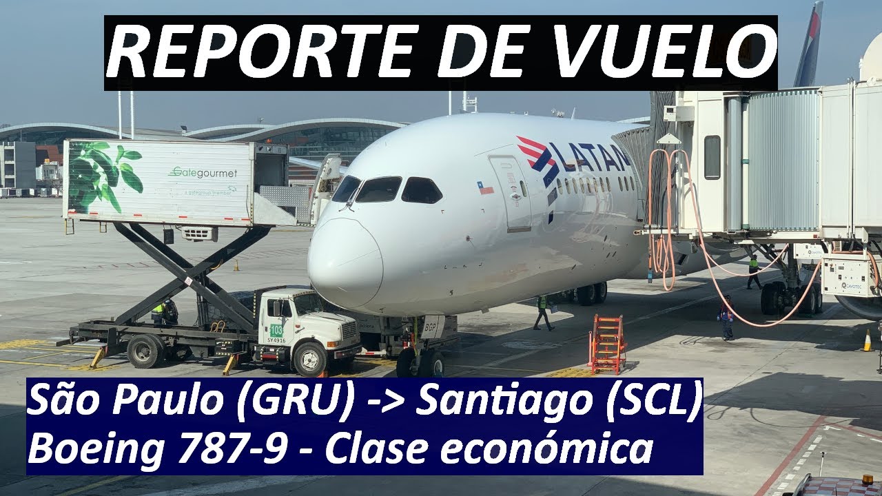 LATAM LA 701 | São Paulo (GRU) - Santiago (SCL)