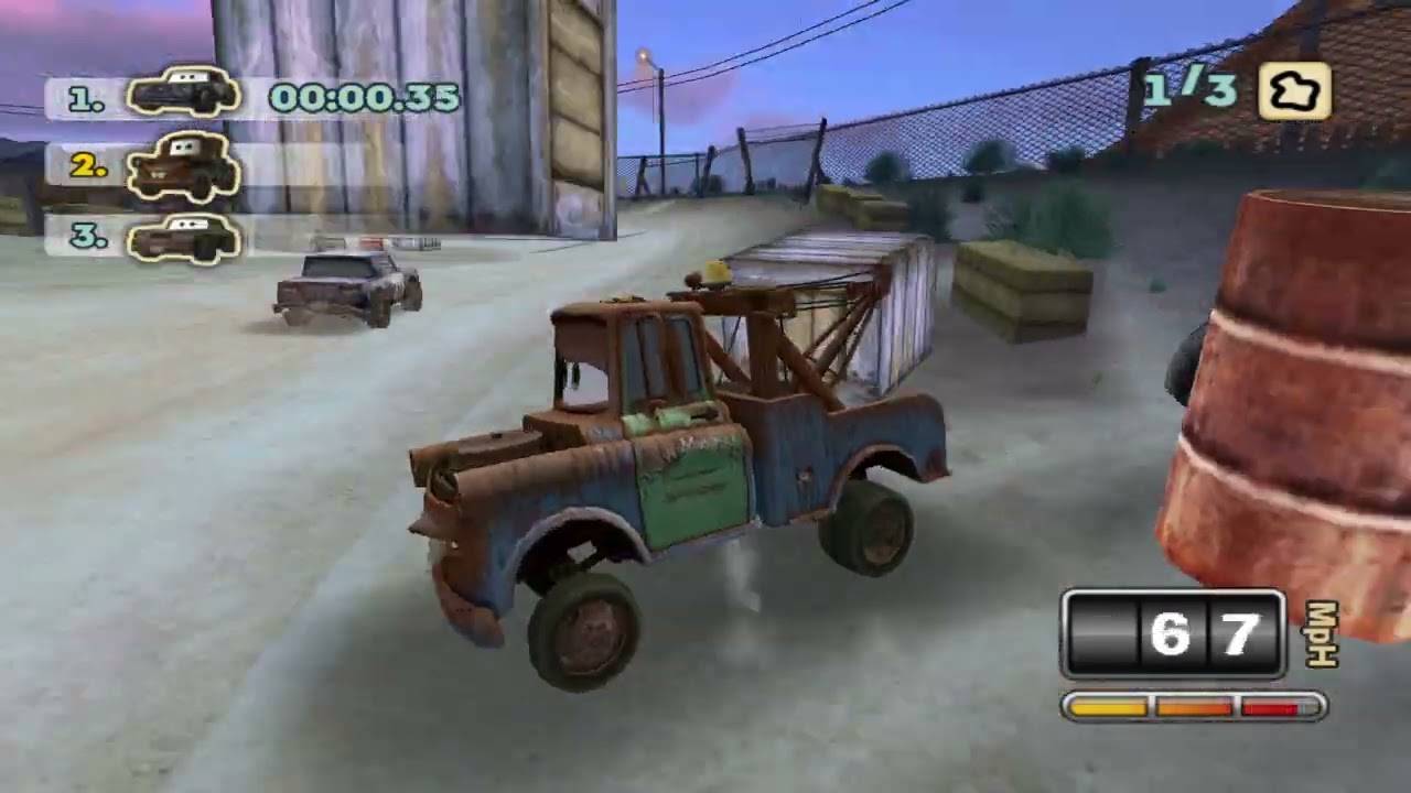 Cars Mater-National Wii Prototype UNEDITTED!