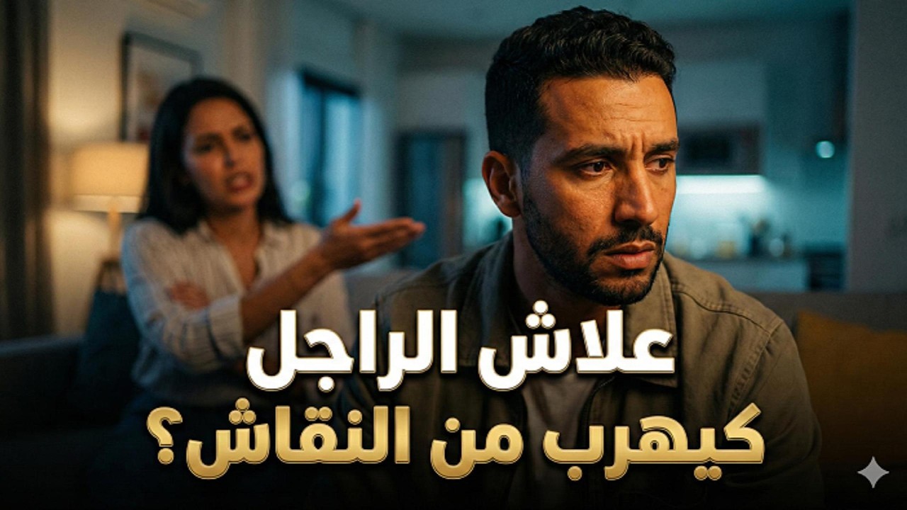 أجي تفهمي الراجل :علاش الراجل كيهرب من النقاش؟