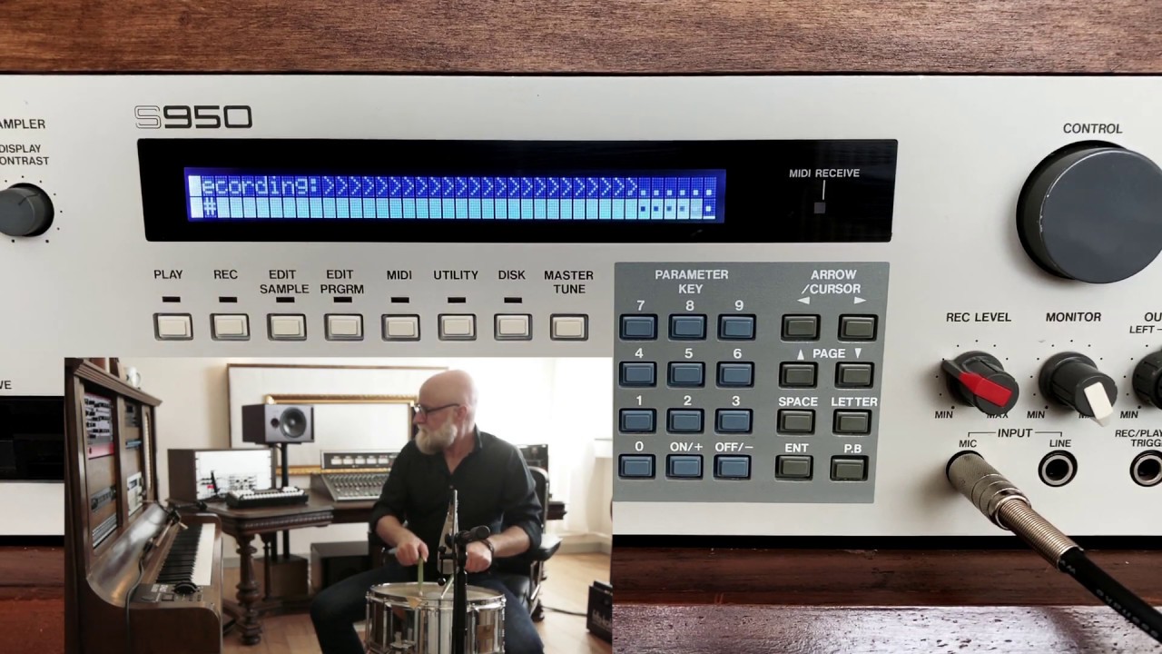 Making-of Techno Track #2 - Sampling with the AKAI S950