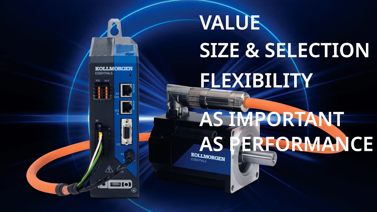 Kollmorgen Essentials Explained | Servo Motors & Drives for Machine Builders
