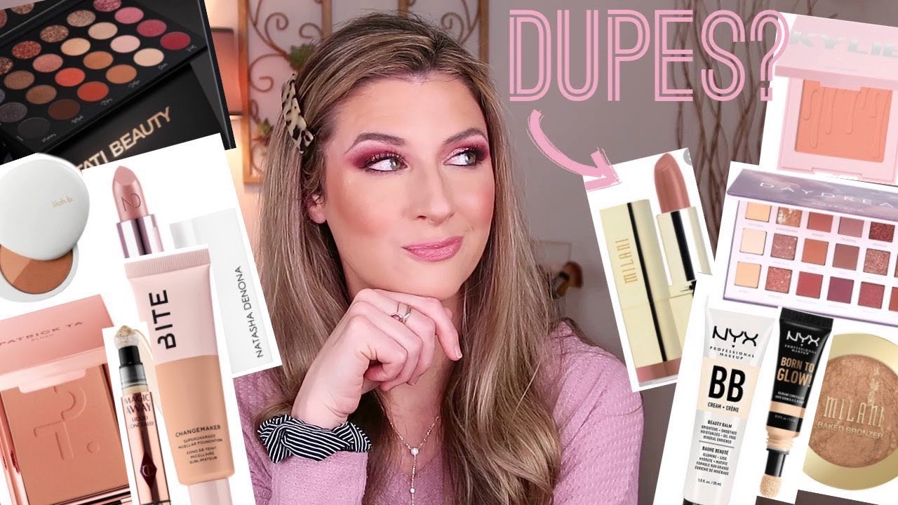 HIGH END VS. BUDGET FRIENDLY MAKEUP (AND SKINCARE!) | LET'S SEE IF THESE PRODUCTS ARE DUPES!